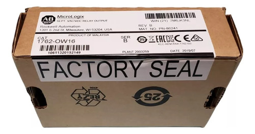 Allen Bradley Módulo De Salida A Relay 1762-ow16 Micrologix