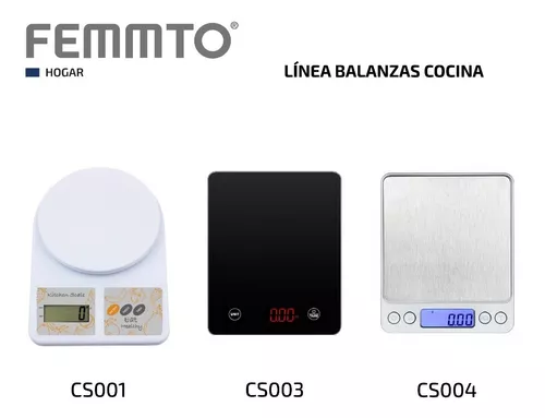 Balanza Cocina Digital Femmto C03 Para Pesar Alimentos