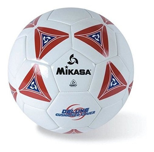 Mikasa Sports Pelota De Fútbol Serio  Rojo