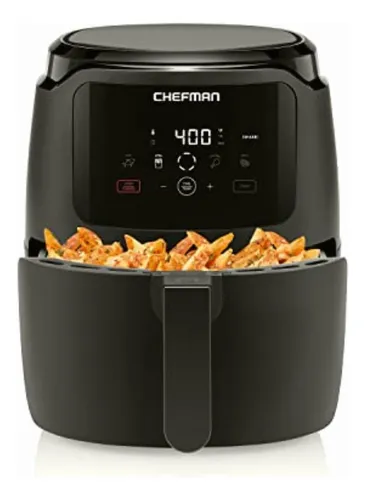 Chefman Freidora De Aire Digital Air Fryer, 5 Litros, Fríe