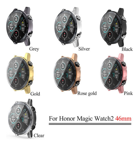 Protector De Pantalla Tpu Watch Case 360, Funda Completa, Delgada Y Inteligente