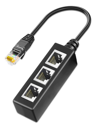 Cable Divisor Ethernet Rj45 Sartyee Splitter Adapter 1 3 Cat