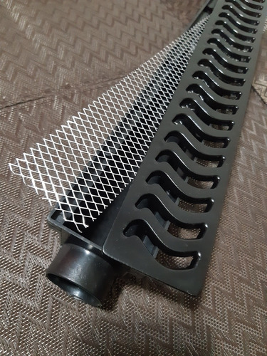 Tela Anti Inseto Alumínio Expandido P/ Ralo 15cmx100cm (4x7)