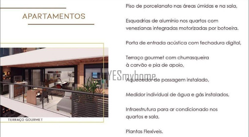 Apartamento Garden Com 2 Quartos À Venda, 68 M² Por R$ 696.722 - Santa Quitéria - Curitiba/pr - Gd0243