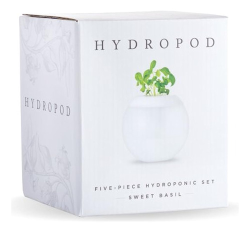 ~? W&p Hydroponic Jardinería Pod Plantadora | Blanco, 5 Piez