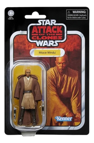 Figura Fan Star Wars The Clone Wars Kenner Mace Windu