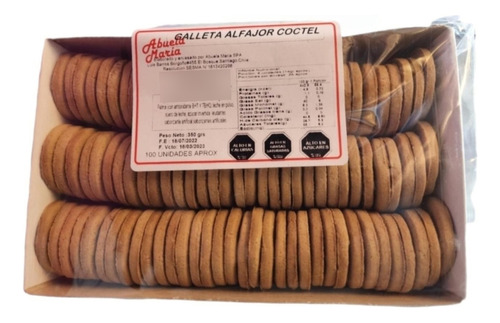 Galletas Alfajor Coctel 350grs (2 Paquetes)