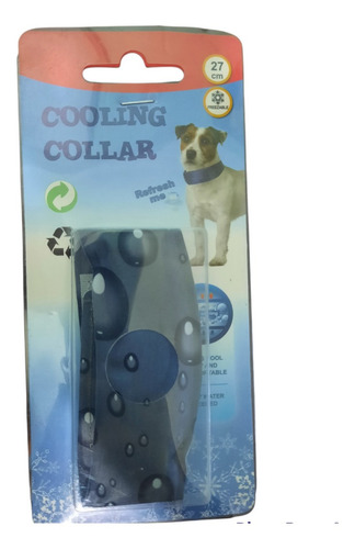 Collar Refrescante Gel Para Perros Y Gatos Talla S - Colores