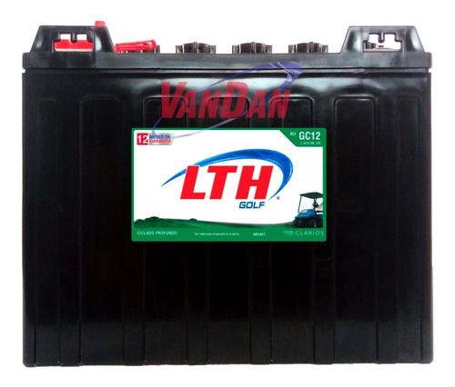 Bateria Lth Golf Modelo: L-gc12-60m