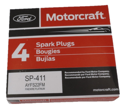 Bujia Platinum Ford Fiesta Max Move Power Super Duty Sp 411