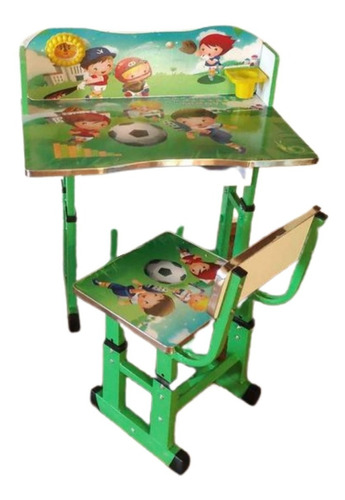 Mesa Y Silla Estudio Infantil Ajustable Niño Escritorio