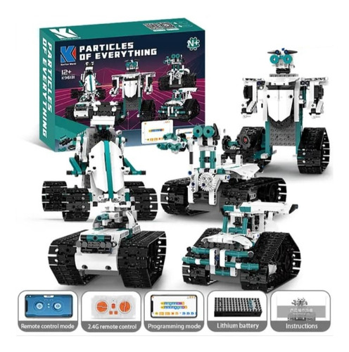 Robot Educativo Niños Para Armar 557pz Aprende Programacion