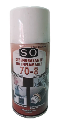 Desengrasante Sq 70-8 Spray 354 Cc