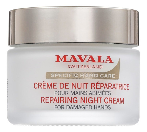 Mavala Repairing - Creme Rep/dor Noturno P/ As Mãos 70ml Blz