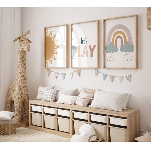 Decoracion De Pared Para Sala De Juegos, Cuarto De Bebe, Dec