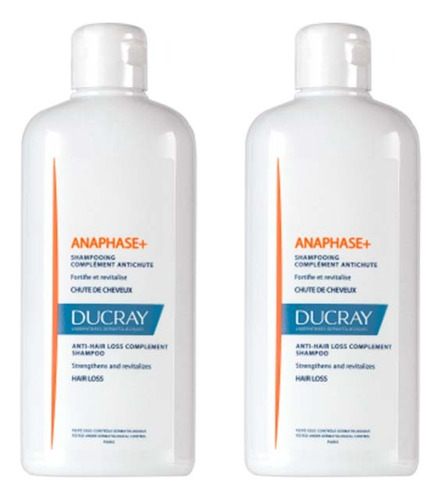 Anaphase + 400ml -ducray. Shampoo Anticaida Paquete De  2