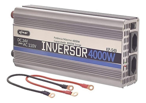 Inversor Conversor 24v Para 110v 4000w Veicular Knup Kp-549