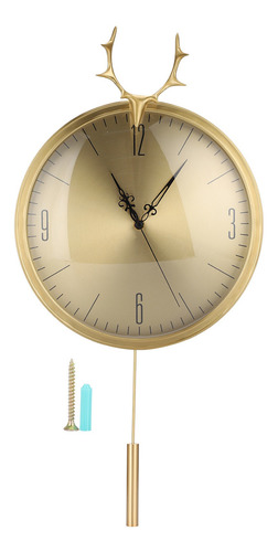 Reloj De Pared Decorativo Kr83002e, Péndulo Pequeño, Complet