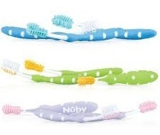 Nuby Set De Cepillos De Dientes