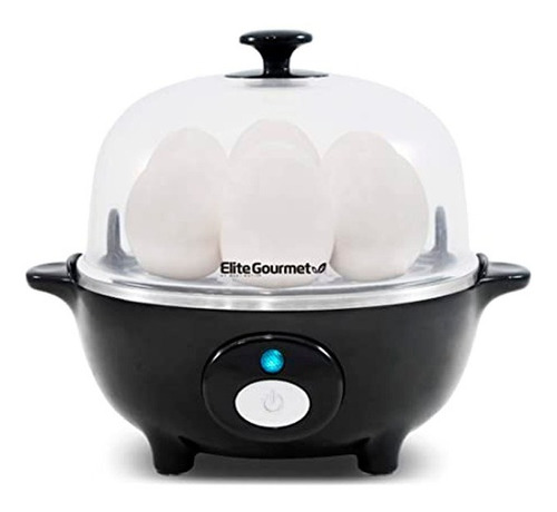 Imagen 1 de 10 de Cocedor De Huevos Automático Huevera Elite 7 Huevos Cocina