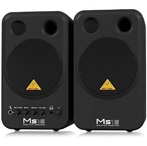 Behringer Ms16 Sistema De Altavoces Estéreo Compacto - Negro