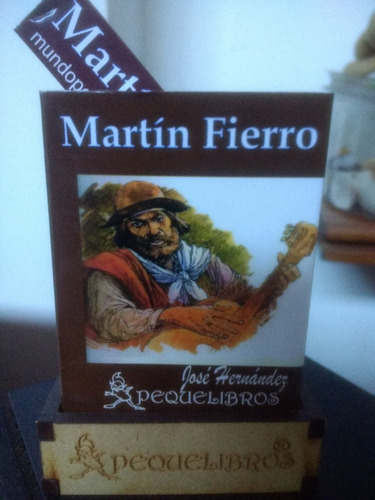 Libro En Miniatura  Martín Fierro José Hernández 
