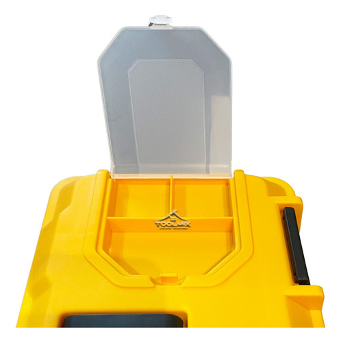 Caja Porta Herramienta Plástica 17 Pulgadas Con Candado 20mm