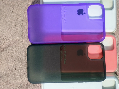 Funda Silicona Genérica Para iPhone 11 Pro Max Tipo Original