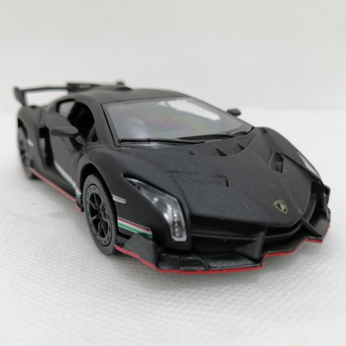 Lamborghini Veneno Negro Mate, Escala 1/36, 11cms, Metálico | MercadoLibre