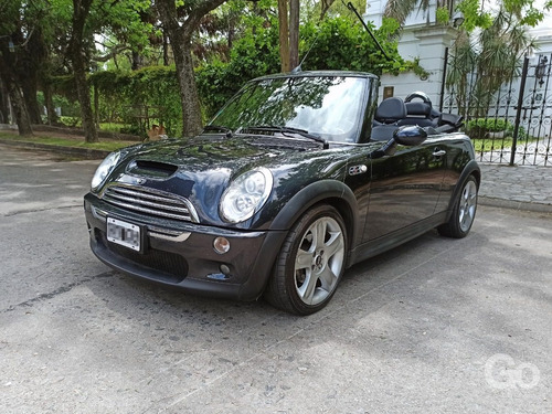 Mini Cooper 1.6 S Cabrio 2007 Descapotable Negro Único