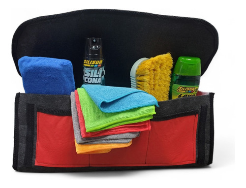 Combo Lava Auto Kit Super Completo + Organizador De Baul