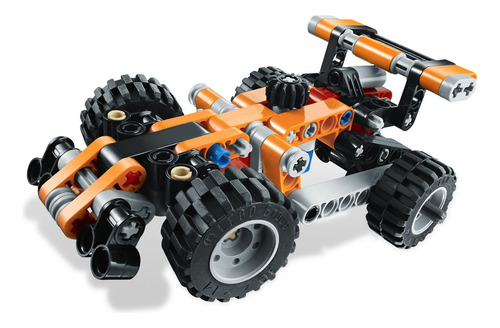 Lego Technic 9390 Auto Carrera (2012) 132 Piezas 136 Auto De Carrera (Usado)