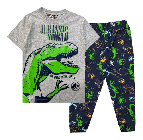 Pijama Niño Jurassic World Azul