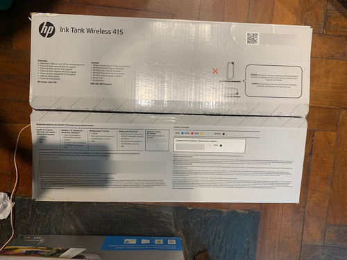 Hp Ink Tank Wireless 415 Z4b53a - Impresora Inalámbrica Negro