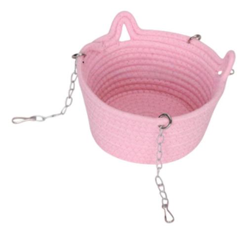 - Cesta De Cama De Rata Colgante De Hamaca De Animales Rosa