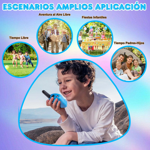 2pzs Walkie Talkies Para Niños Walkie Talkie De Juguete Con