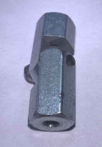 Pequeña Bisagra Metálica Hexagonal Espacios Reducidos X2