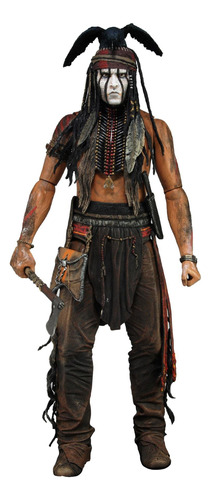 Neca The Lone Ranger  serie 1  tonto 7 'figura D.