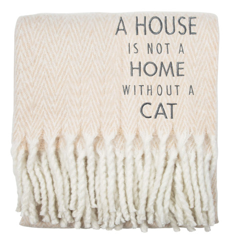 Pavilion Gift Company House Is Not A Home Without A Cat-50x6