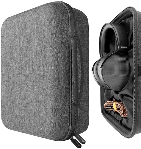 Funda Para Ath-awkt, Sony Mdr-z1r, Gris/rigida