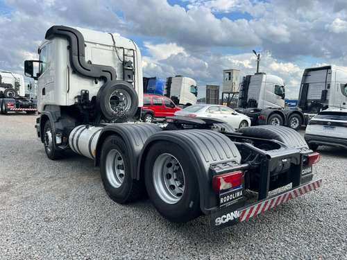 Caminhão Scania R 440 6x2 Truck 2018 Branco R 450 R450 R440
