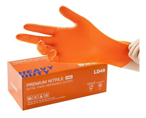 Guantes Nitrilo Desechables Sin Látex