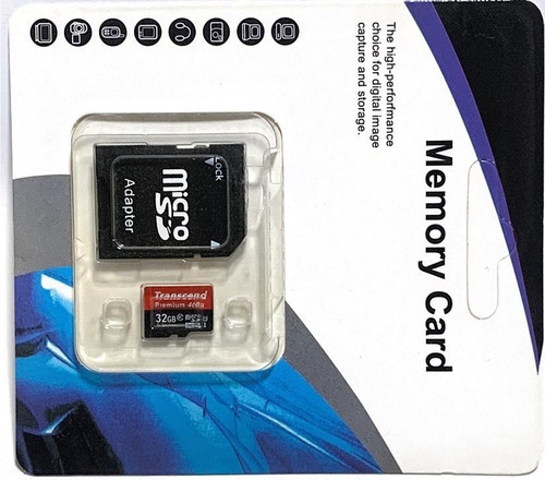 Cartão Sd Transcender De Alta Velocidade Micro Cartão 32gb