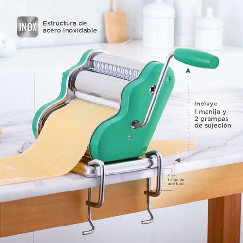 Imagen 8 de 10 de Pastalinda Máquina Clásica 200 Verde