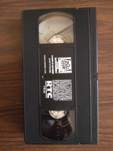 Película El Planeta De Los Simios Edicion 30 Años En Vhs. (Usado)