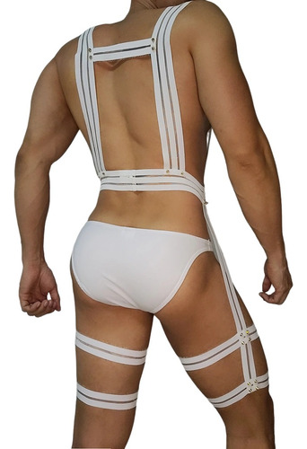 Imagen 2 de 4 de Body Arnés Y Bikini Eme Intimo(ropa Interior Maculina)