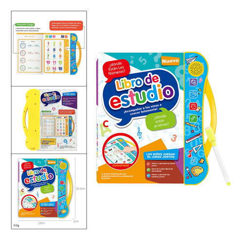 Máquina De Lectura De Español Inglés Educativo Juguete De