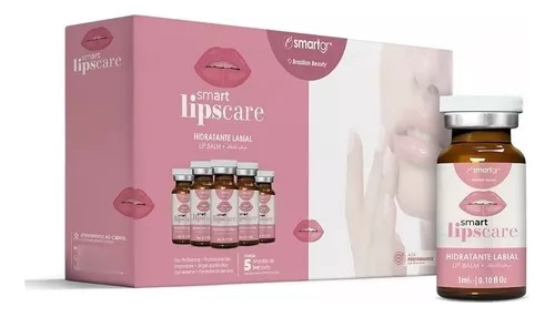 Kit 5 Ampolas Smart Lips Care Hidratante Labial 3ml Smart Gr