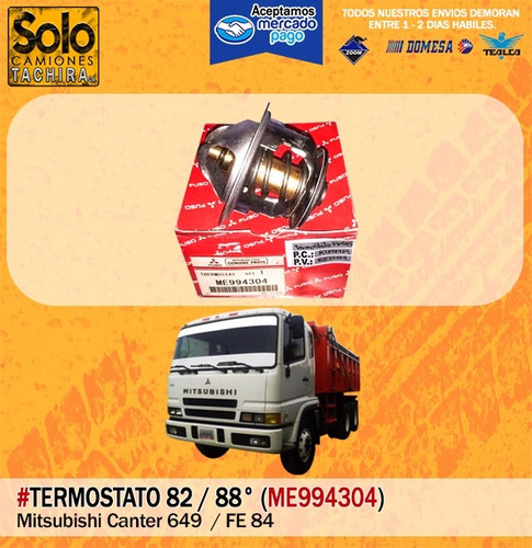 Termostato Canter Fv 515 88°c / 82°c Original Im #