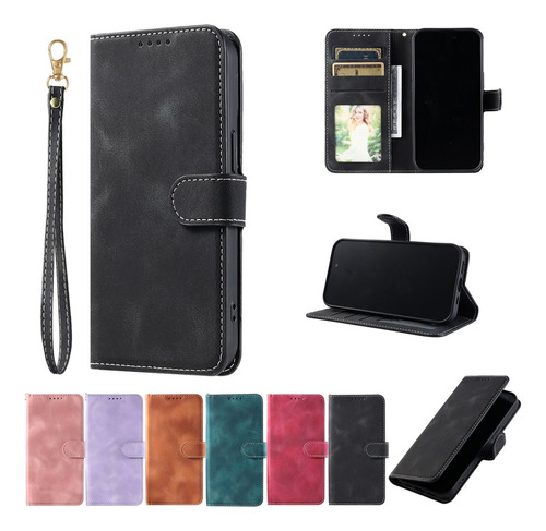 Funda Para Huawei Honor 10x Lite/20s/200 Lite 5g Wallet De Piel Sintética Con Soporte Abatible Que Protege La Funda Del Teléfono A Prueba De Golpes
